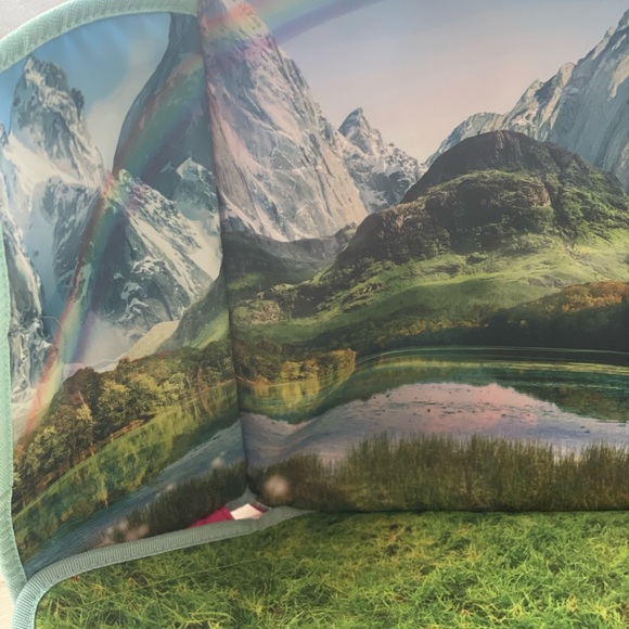 Lakeshore Fantasy Adventure Backback Unicorns Horses Fold Out Scene Playset - Picture 8 of 8